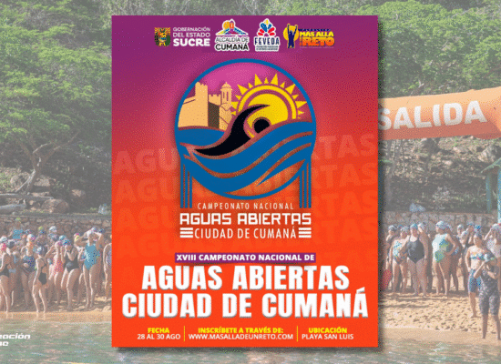 Aguas abiertas ciudad Cumaná 2025