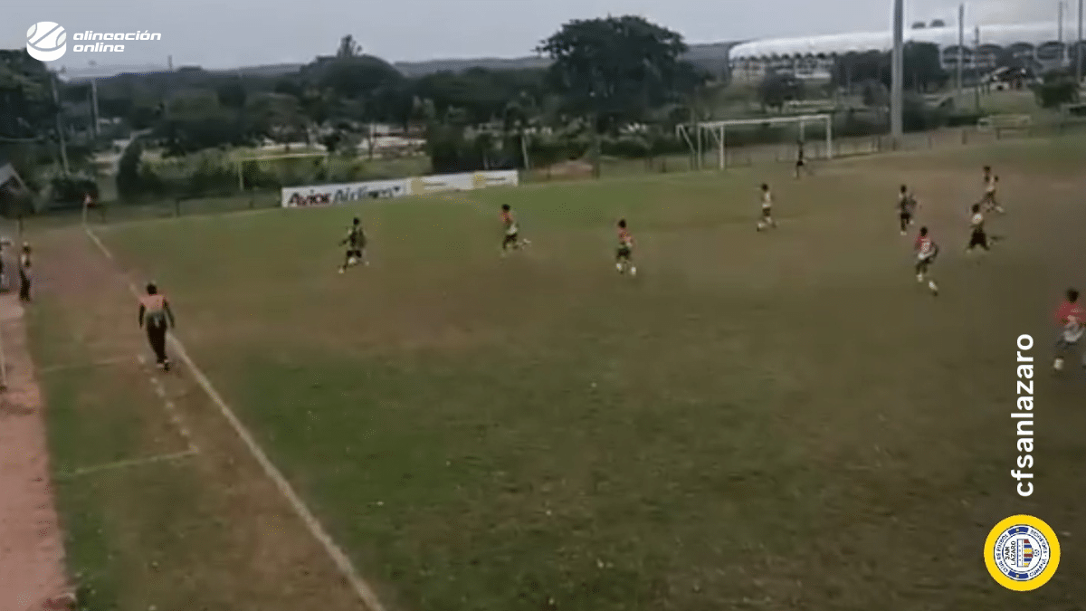 Ataque de San Lázaro Sub 16 en Copa AIFI en Puerto Ordaz