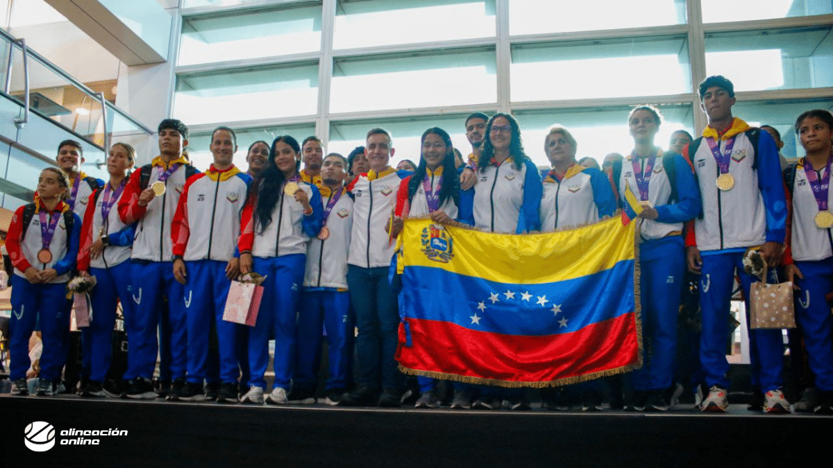 Atletas venezolanos Juegos Panamericanos Junior 2025