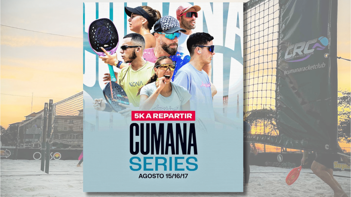 torneo de beach tennis Cumaná Series 2025