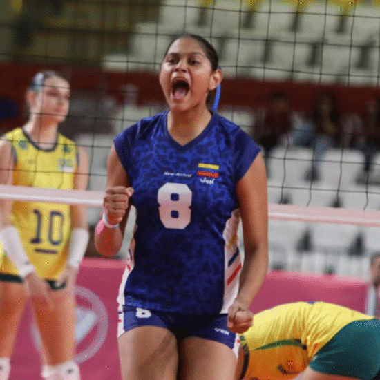 Jugadora Venezuela campeón Sudamericano Sub 17 Voleibol 2025
