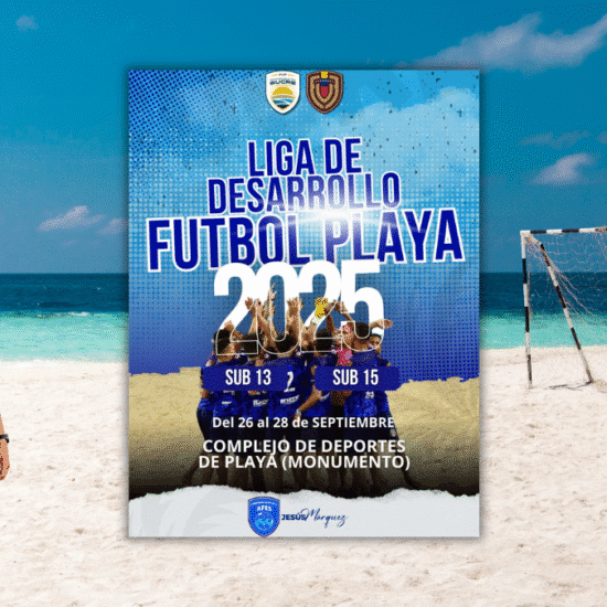 La Liga de Desarrollo Fútbol Playa AFES Cumaná
