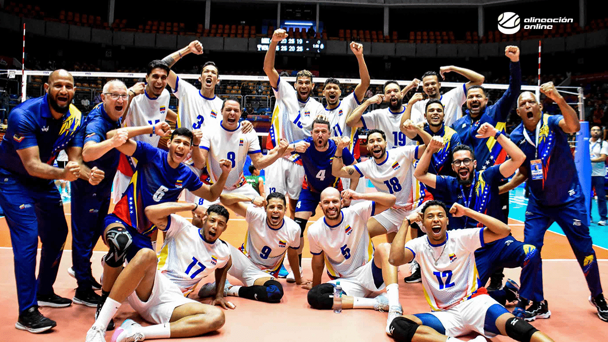 Oro para Venezuela en copa panamericana voleibol 2025