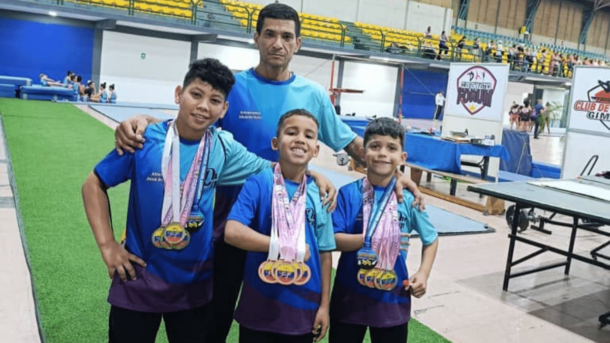 Sucrenses gimnasia campeonato nacional 2025