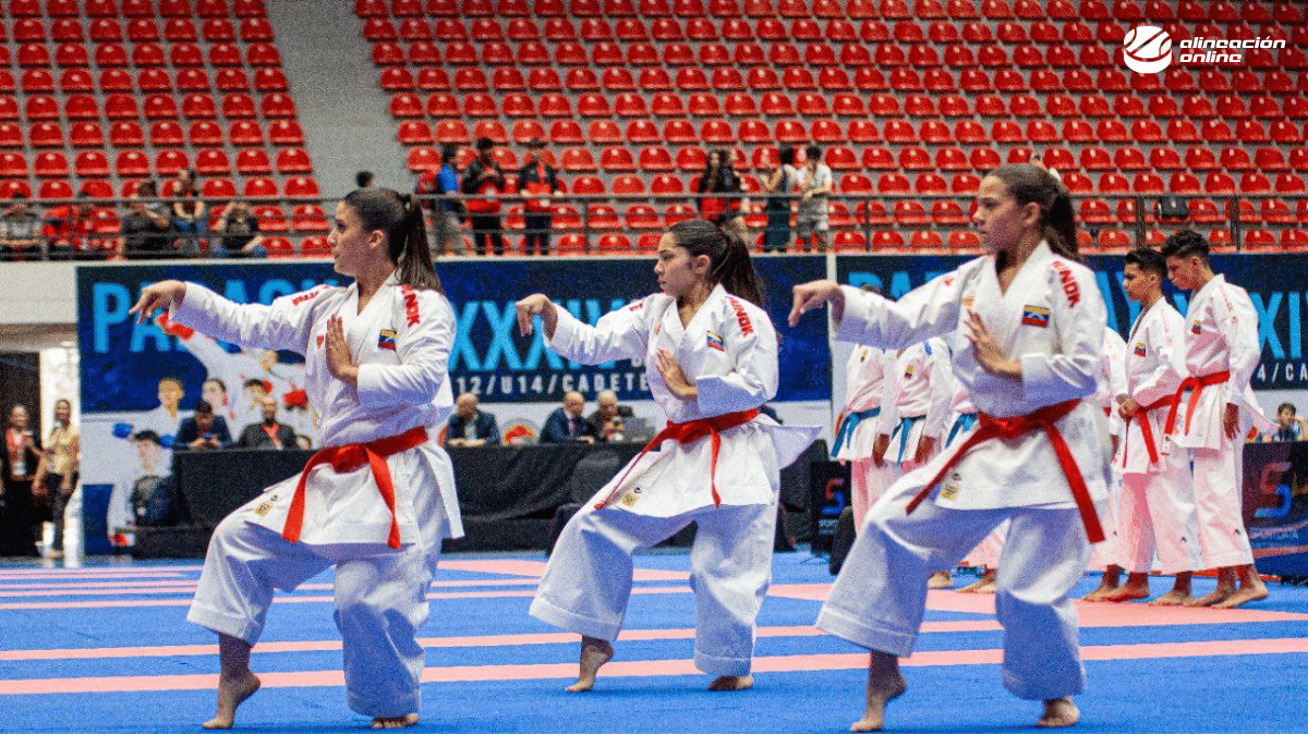 Venezuela medallas Panamericano Karate Do 2025